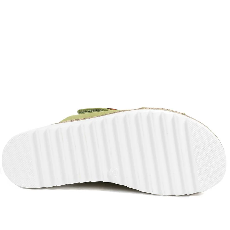 Adjustable-Fitting Mules - WBINS41023 / 327 085 - Green