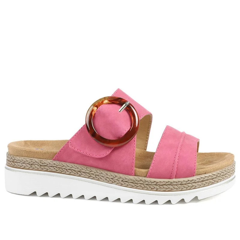 Adjustable-Fitting Mules - WBINS41023 / 327 085 - Fuschia