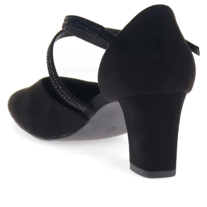 Closed-Toe Block Heels - PLAN40011 / 326 163 - Black