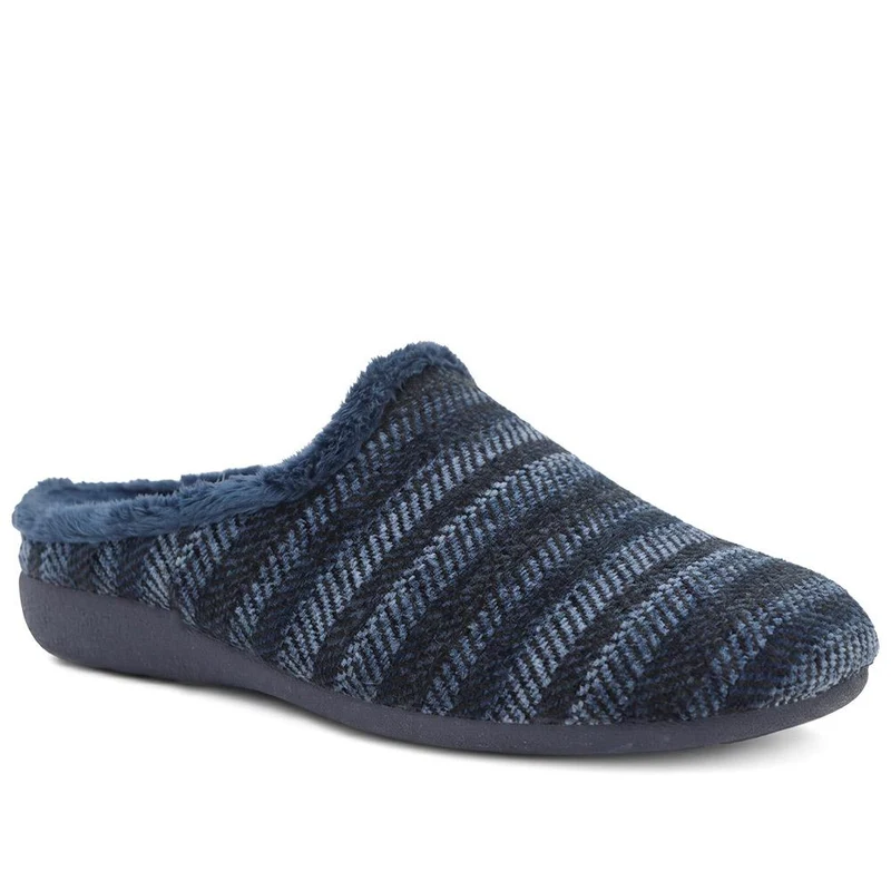 Warm Lined Luxury Mule Slippers - BONAD44009 / 330 306