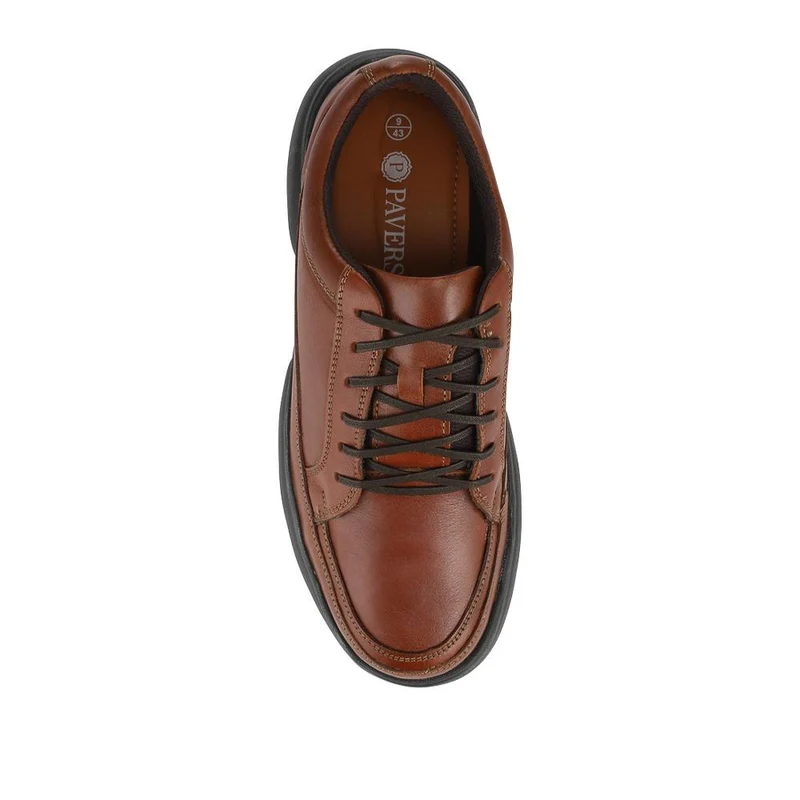 Lightweight Cushioned Casual Laced Shoes - TEJ42003 / 328 344 - Tan