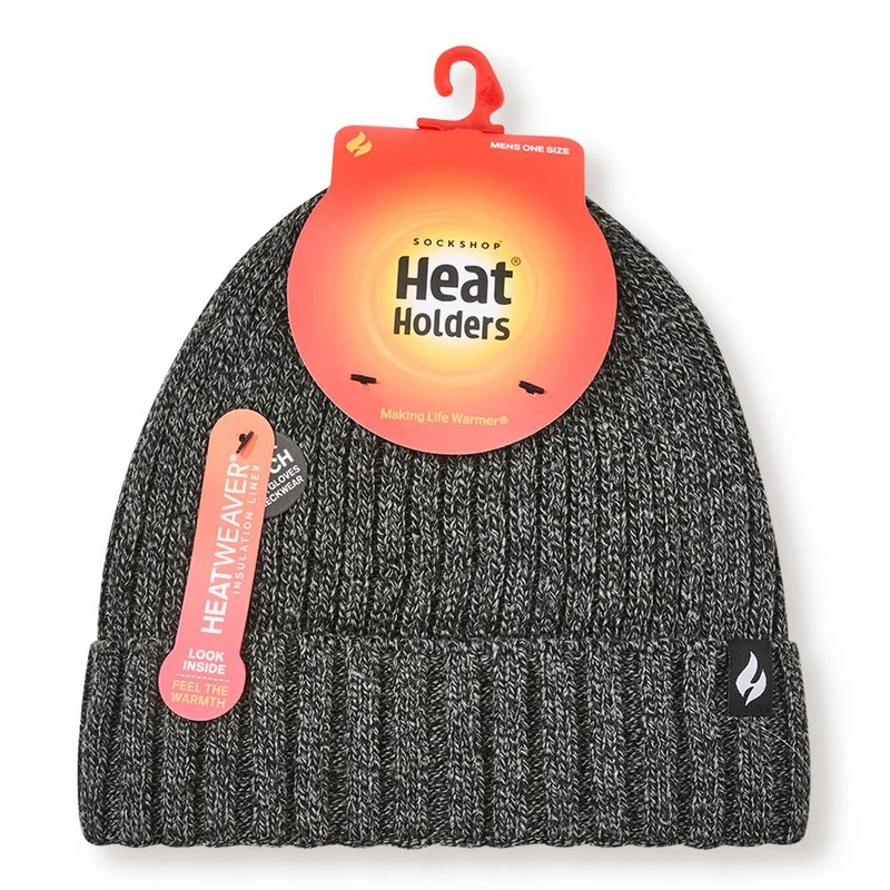 Warm Knitted Hat - DAVJA40001 / 326 288 - Charcoal