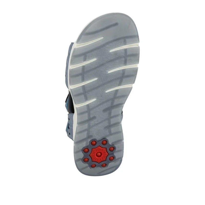 Wide-Fit Shock-Absorbing Sandals - RELIF41009 / 327 187 - Light Blue