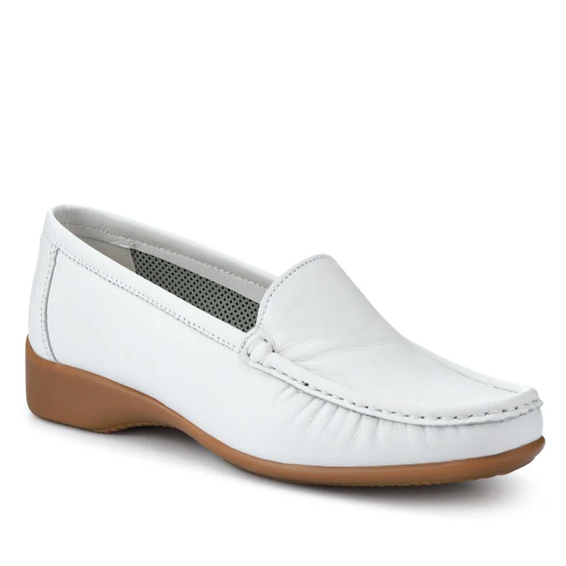 Wide-Fit Leather Loafers - CONT2400 / 309 091