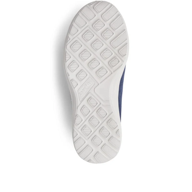 Extra-Wide Fit Memory Foam Trainers - ELANA / 324 089 - Navy Multi
