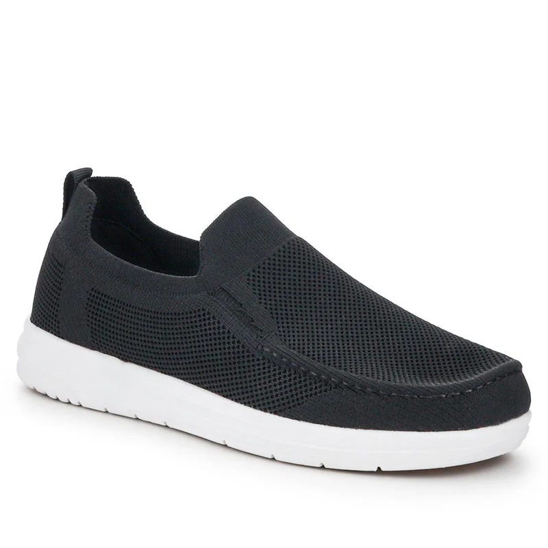 Stretchy Slip-On Shoes - XIAM41014 / 326 930 - Black