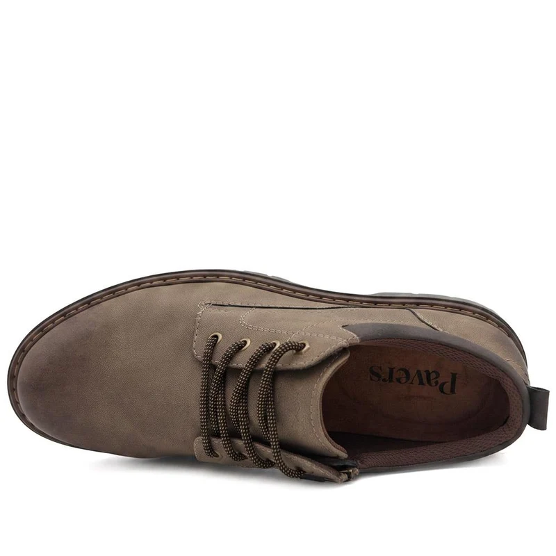 Casual Lace Fasten Shoes - GANG44008 / 329 928 - Tan