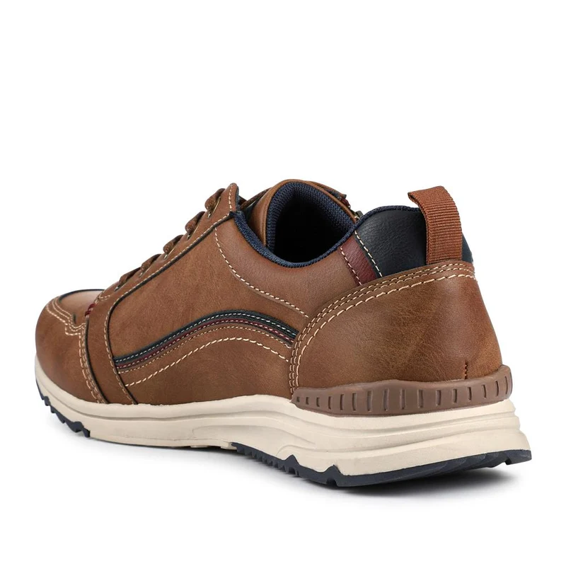 Casual Lace-Up Shoes - WOIL42021 / 328 045 - Tan