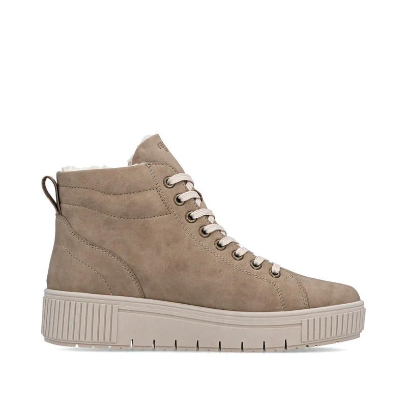 Remonte Damen Wildleder Stiefelette | Beige