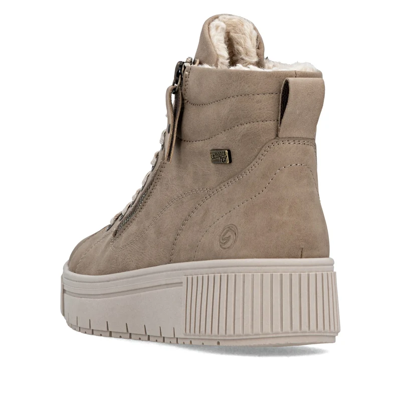 Remonte Damen Wildleder Stiefelette | Beige