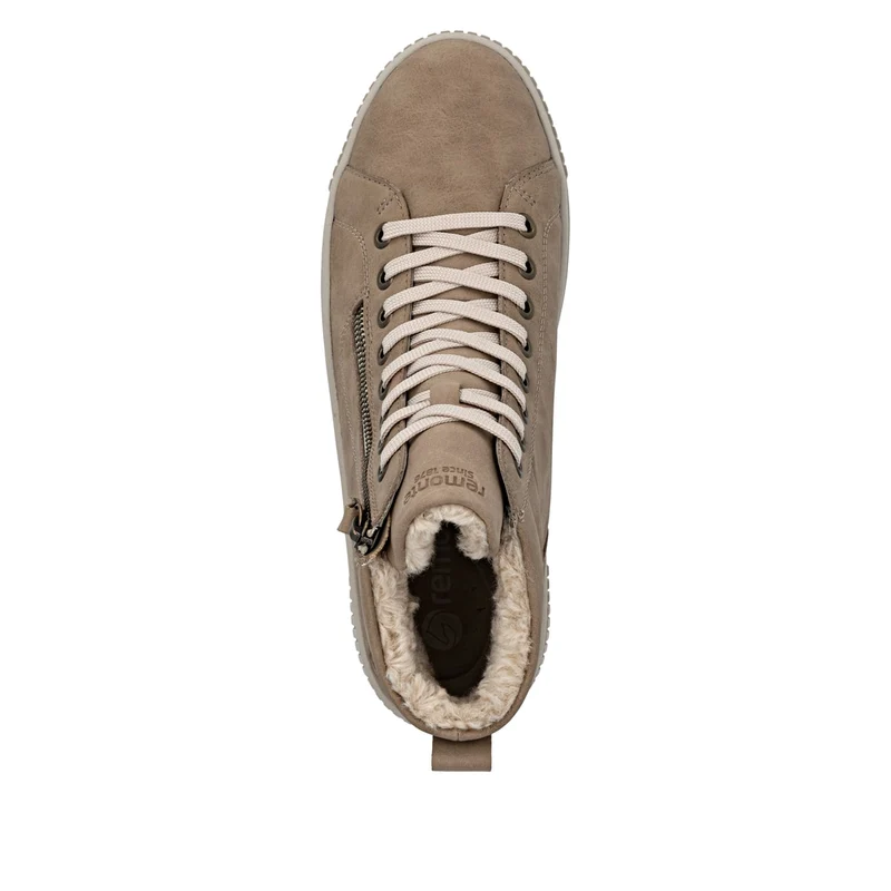 Remonte Damen Wildleder Stiefelette | Beige