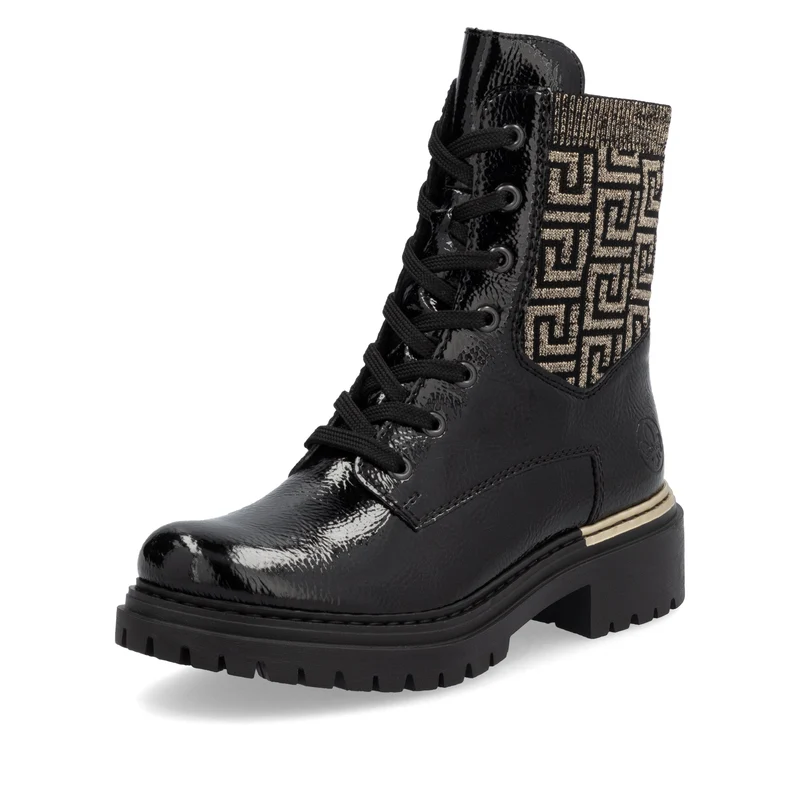 Rieker Damen Fashion Ankle Boots | Schwarz