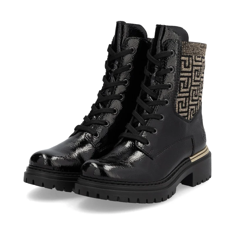 Rieker Damen Fashion Ankle Boots | Schwarz