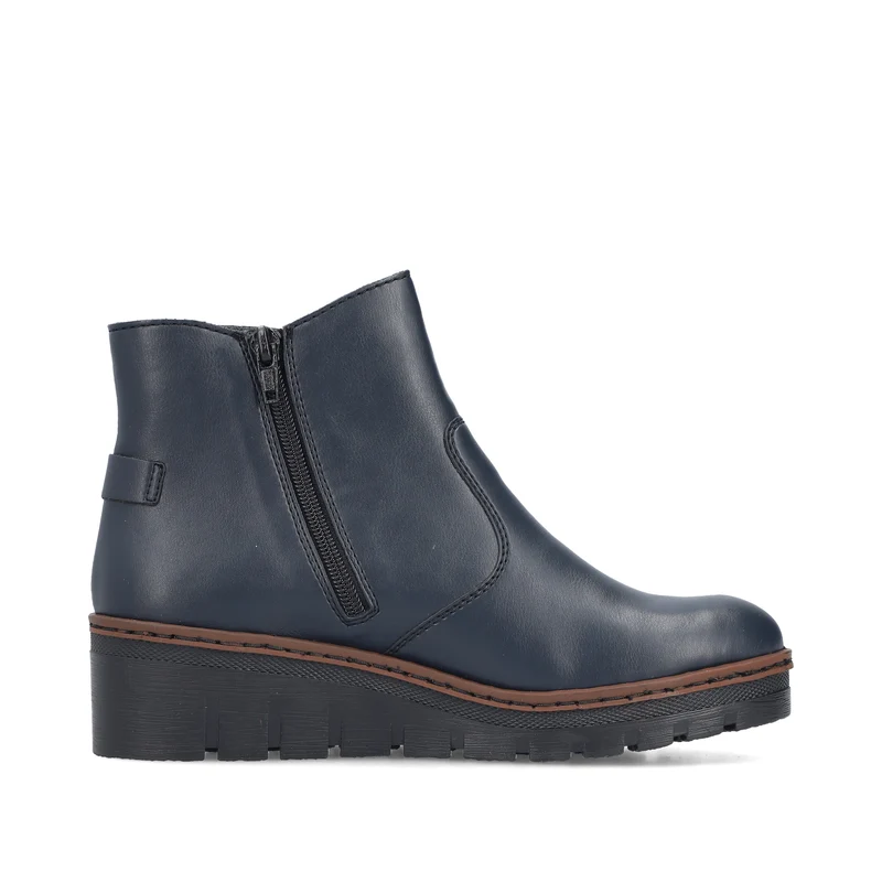 Rieker Damen Keilstiefeletten | Blau