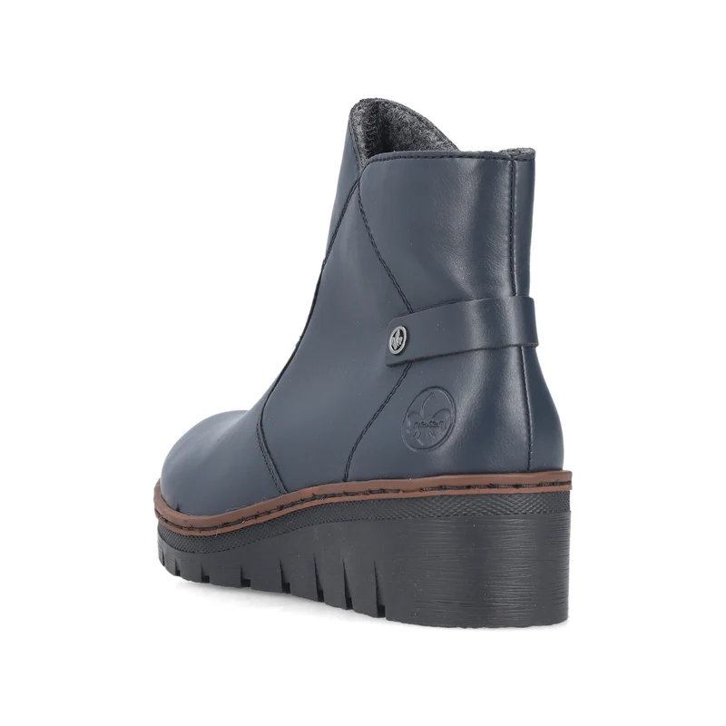Rieker Damen Keilstiefeletten | Blau