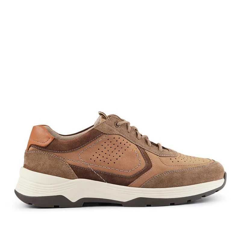 Extra-Wide-Fit Bungee-Lace Trainers - JETT / 326 963 - Mocha