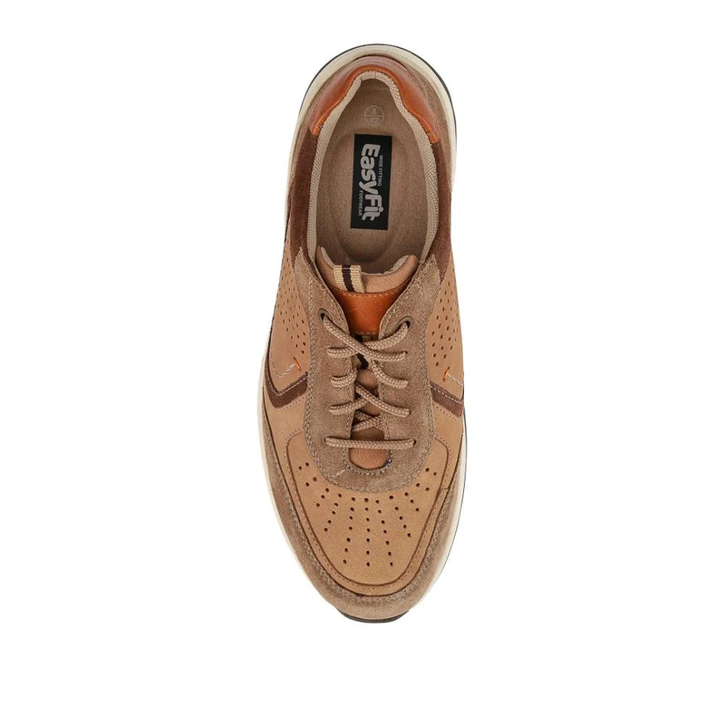 Extra-Wide-Fit Bungee-Lace Trainers - JETT / 326 963 - Mocha