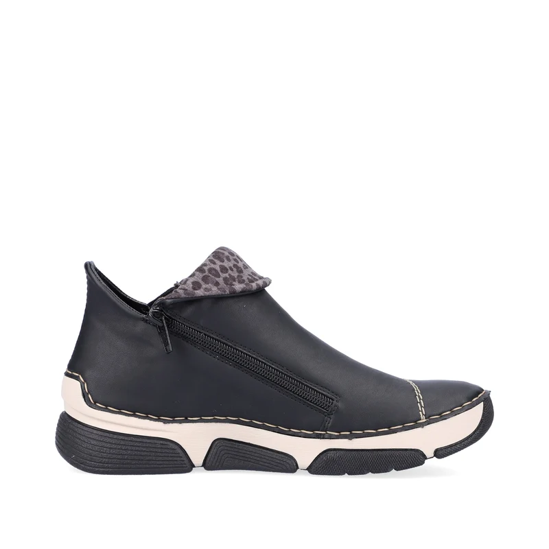 Rieker Damen Fashion Ankle Boots | Schwarz