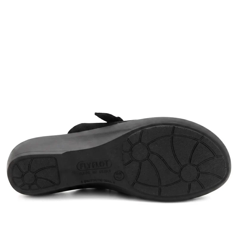 Fly Flot Buckle Detail Mules - FLY44004 / 329 601 - Black