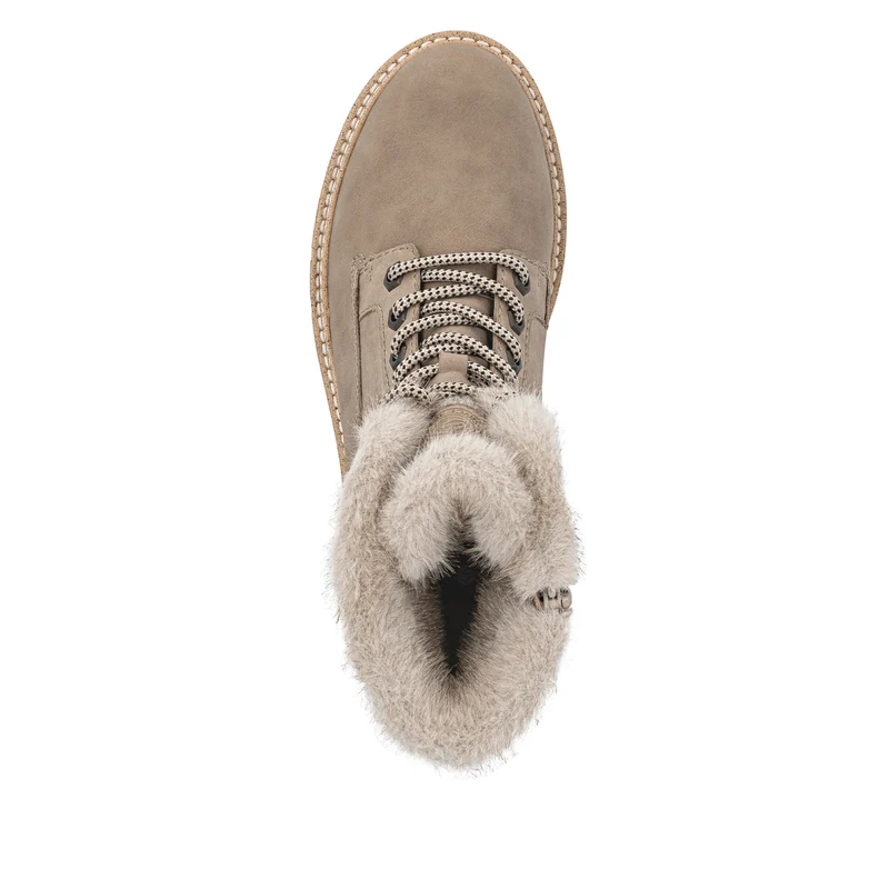 Remonte Damen Stiefelette mit Fleecefutter | Braun