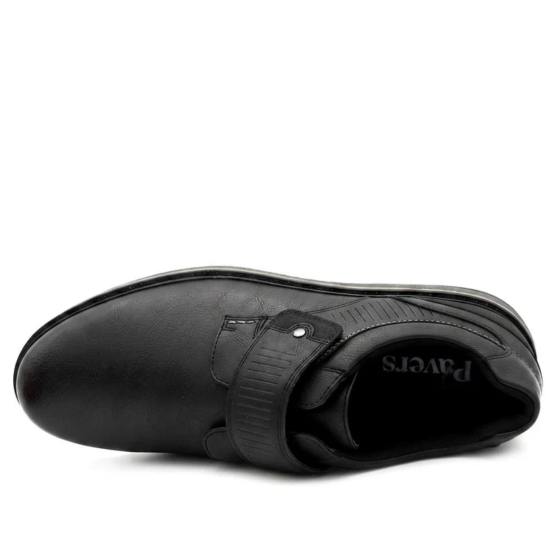 Adjustable Fit Comfy Monk Shoes - XINGH44008 / 330 037 - Black