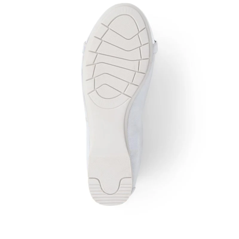 Slip-On Smart Ballet Pumps - JANSP38001 / 324 092 - Silver