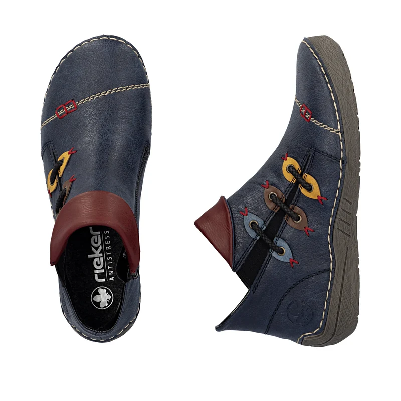 Rieker Damenmodeschuh | Blau