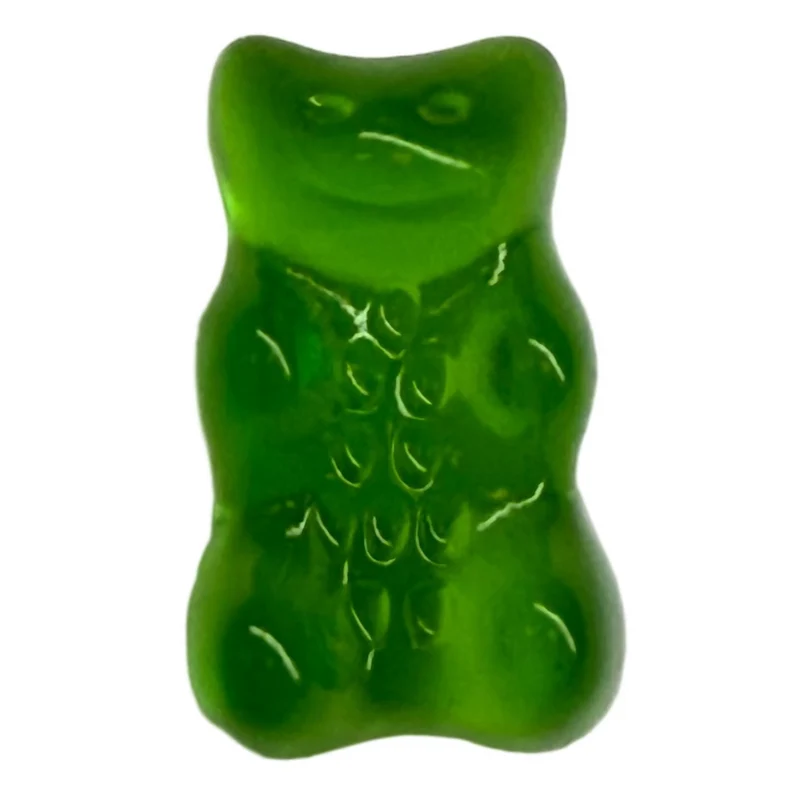 Crocs Jibbitz Haribo Anhänger mit grünem Goldbärenmotiv