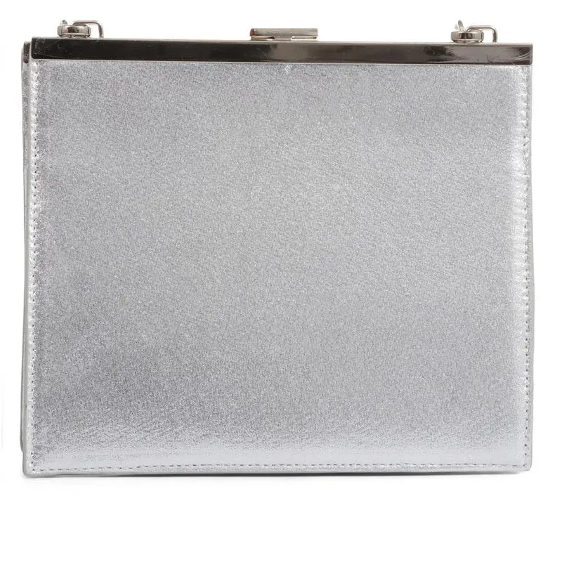 Metallic Evening Bag - MENBU35515 / 321 901 - Silver