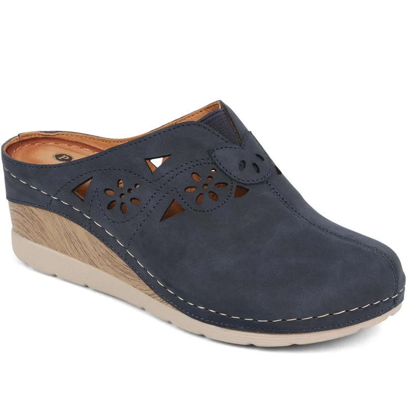 Wedge Heel Clogs - WOIL39031 / 325 148