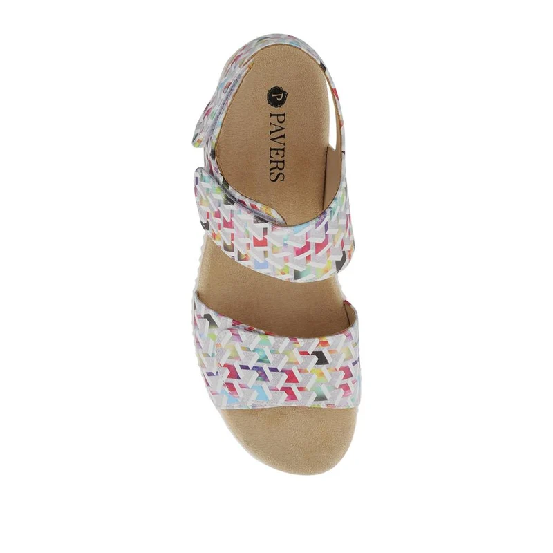 Chunky Floral Sandals - WBINS41077 / 327 502 - Multi