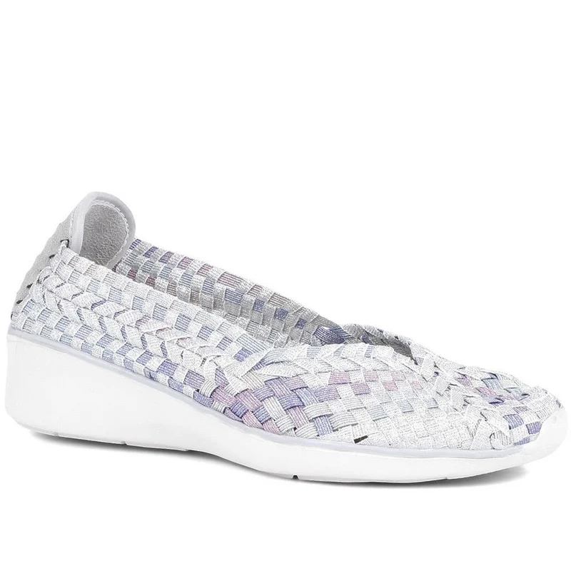Stretch Fit Memory Foam Slip On Pumps - BRK35079 / 322 014