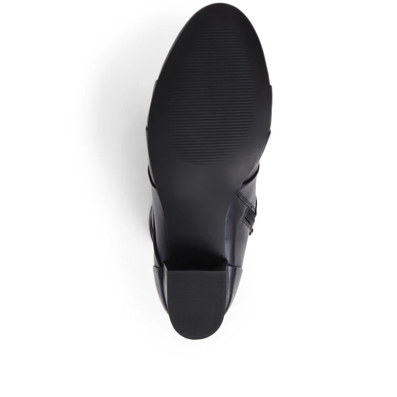 Everyday Leather Ankle Boots - MAGNU38003 / 324 540 - Navy