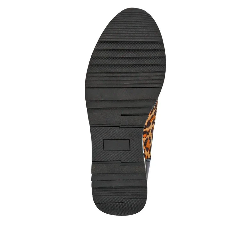 Zip-Up Laced Trainers - WBINS39070 / 325 159 - Leopard