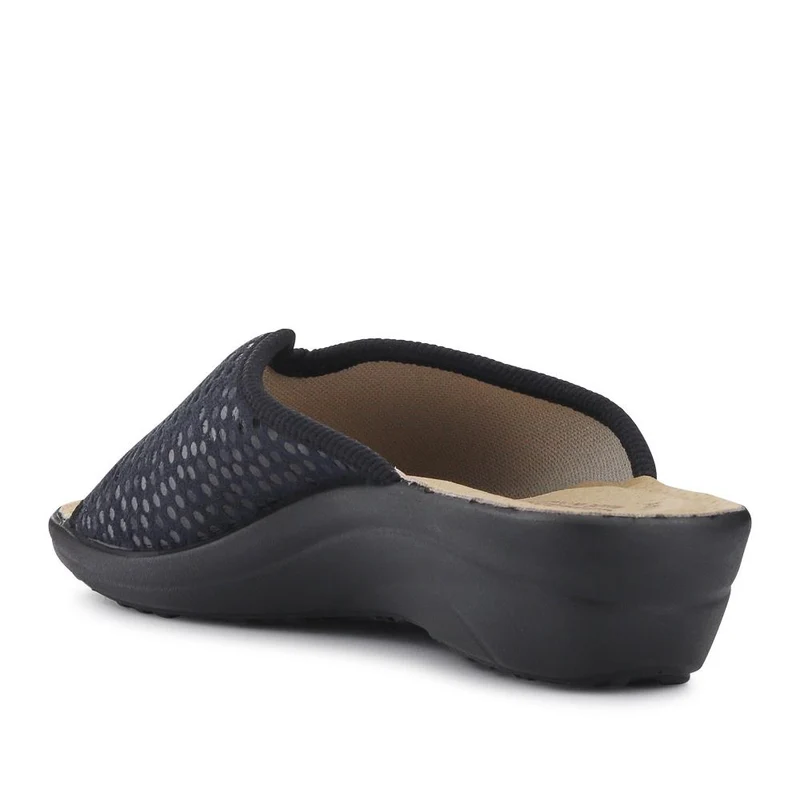 Fly Flot Lightweight Shock Absorbing Leather Mules - FLY41045 / 326 673 - Black