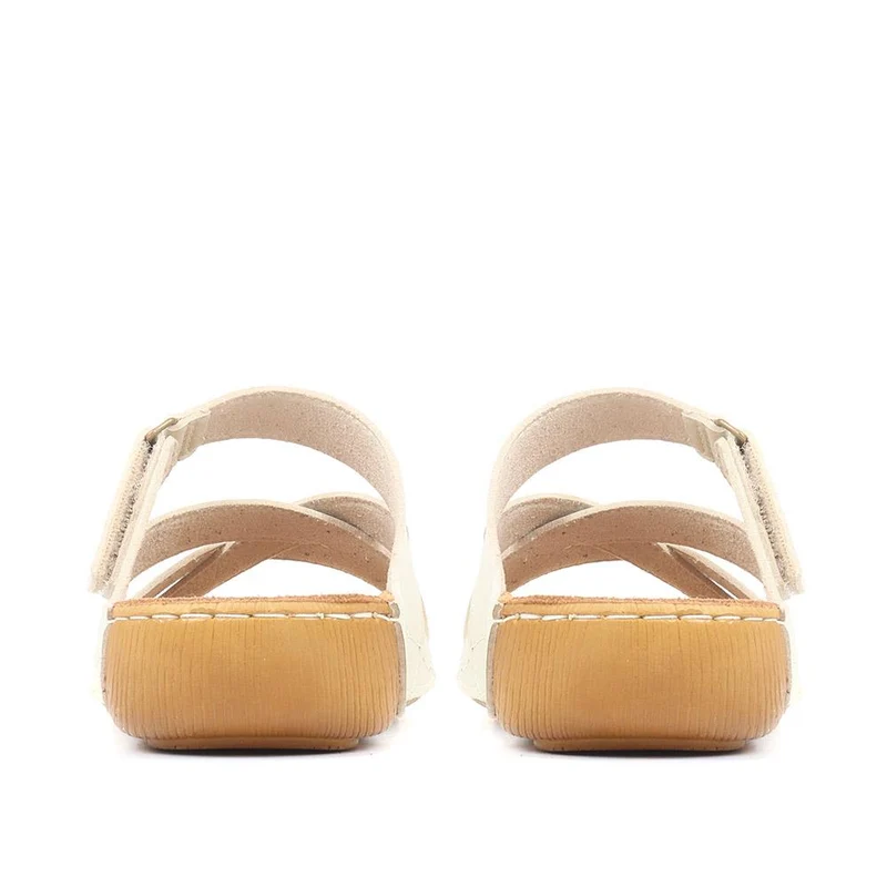 Adjustable Sandals - MUY1510 / 124 092 - Beige