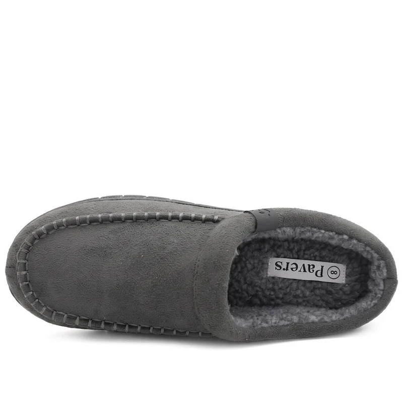 Cushioned Mule Slippers - GALOP40029 / 326 309 - Grey