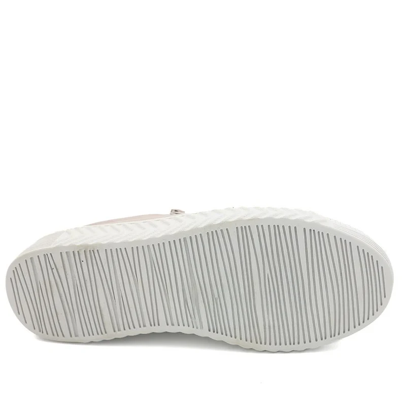 Casual Leather Trainers - BRK41000 / 326 649 - Stone