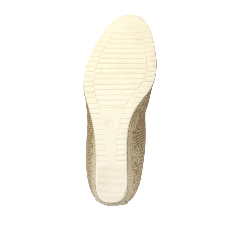 Smart Memory Foam Espadrilles - WBINS41022 / 327 180 - Soft Gold