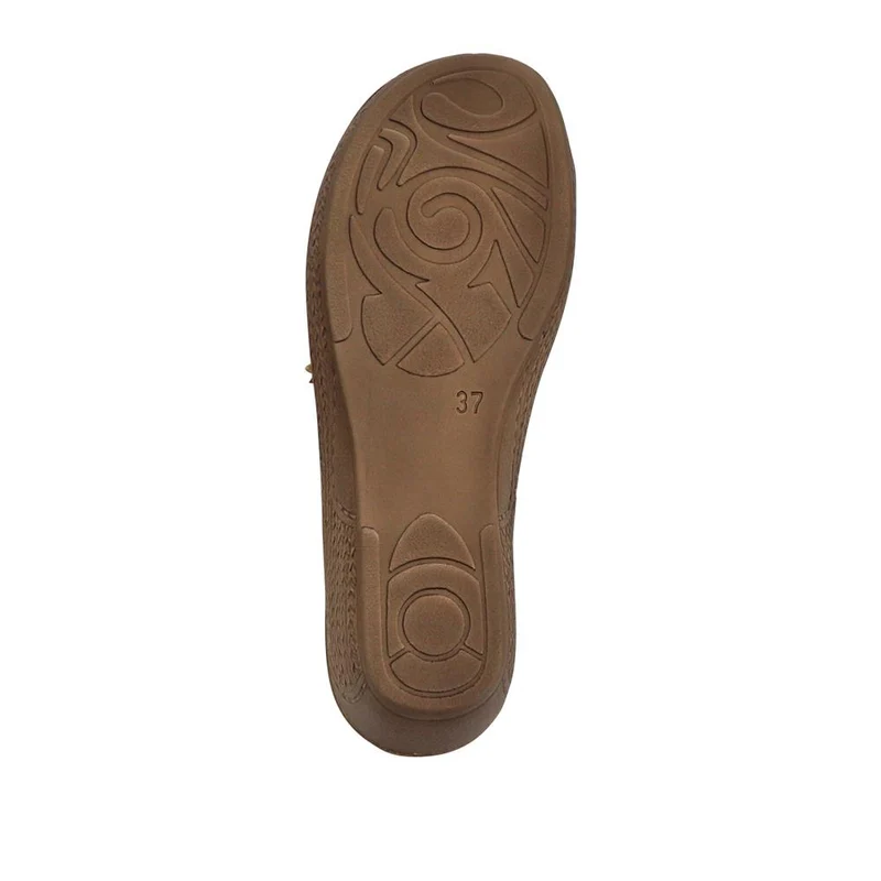 Adjustable Extra-Cushioned Sandals - INB41021 / 327 505 - Beige