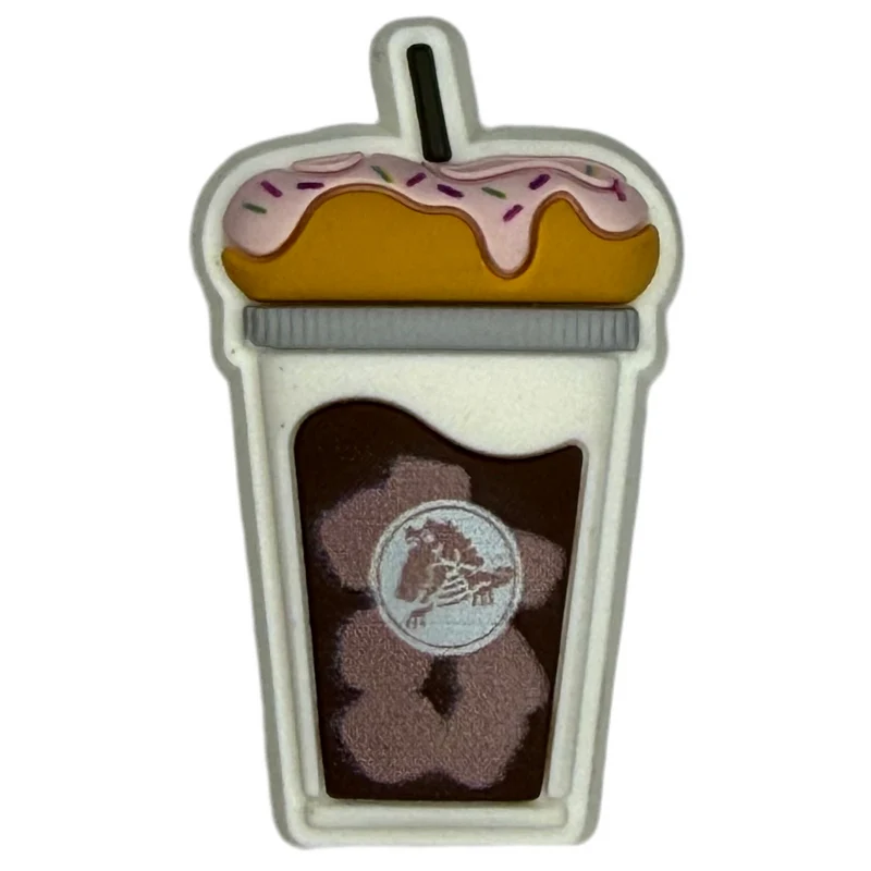 Crocs Jibbitz Donut-Getränke-Charme