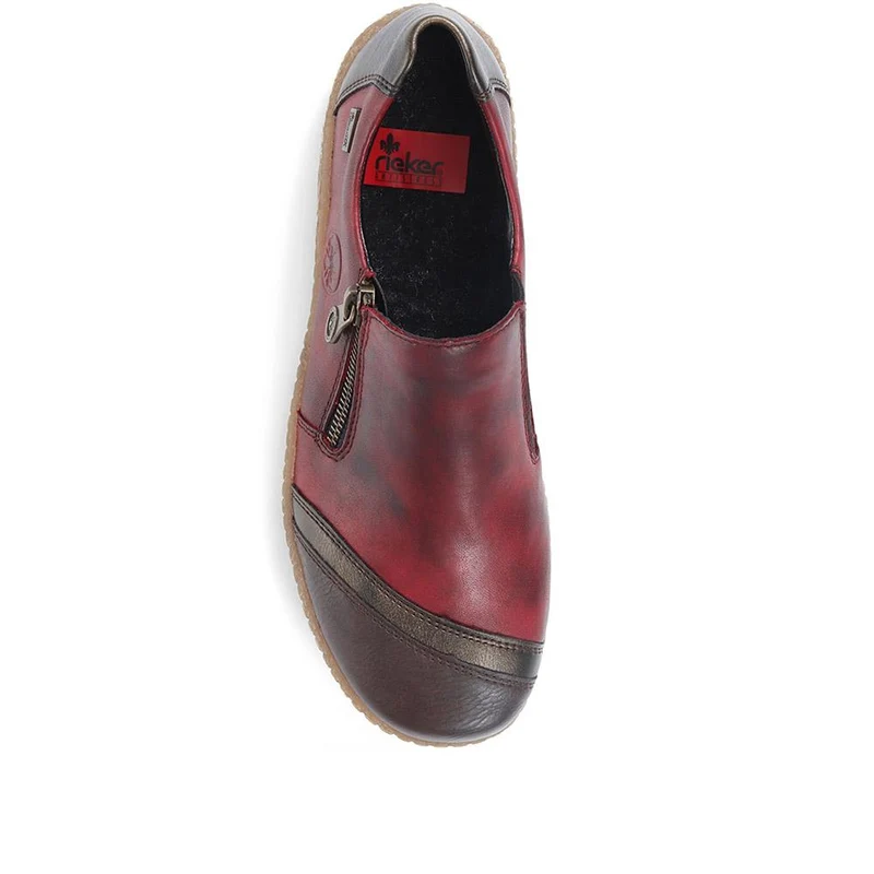 Zip Up Shoes - RKR36508 / 322 425 - Burgundy