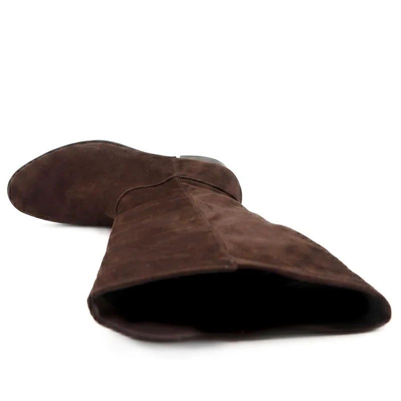 Wide Fit Smart Long Boots - WOIL42040 / 327 981 - Chocolate