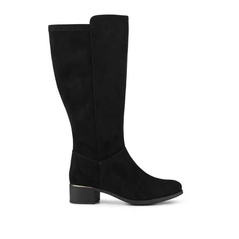 Wide Fit Smart Long Boots - WOIL42040 / 327 981 - Black