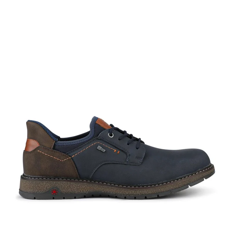 Relife Wide Fit Lace-Up Shoes - RELIF42000 / 327 804 - Navy