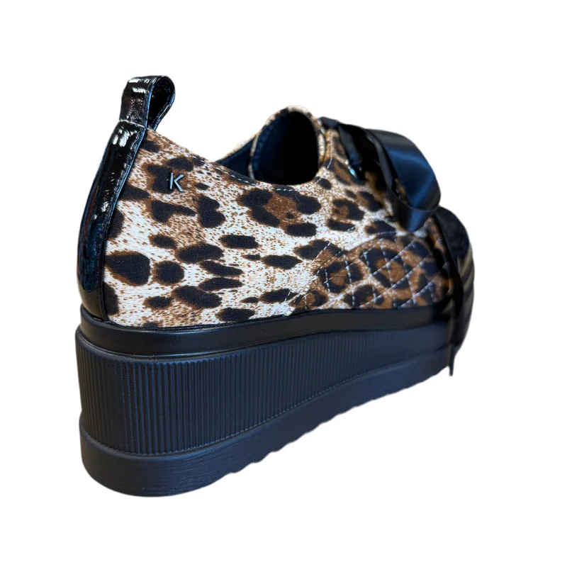 Kate Appleby Damen Loftshaw Plateau | Cremefarbener Leopard