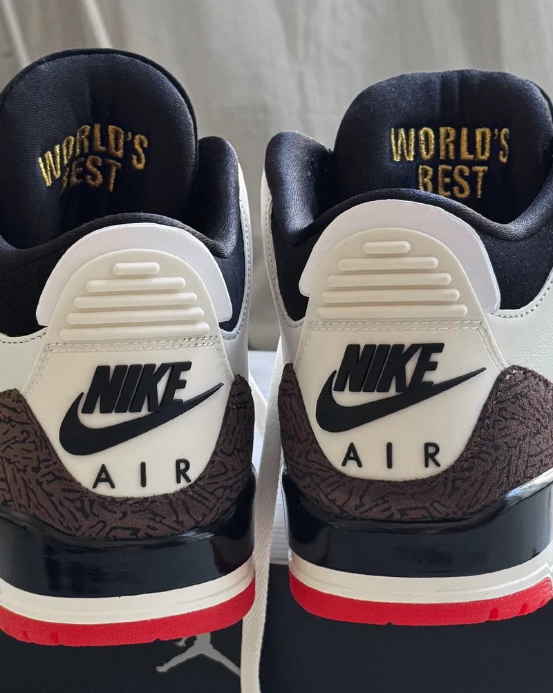 Nike Air Jordan 3 Retro OG *World's Best Dad*
