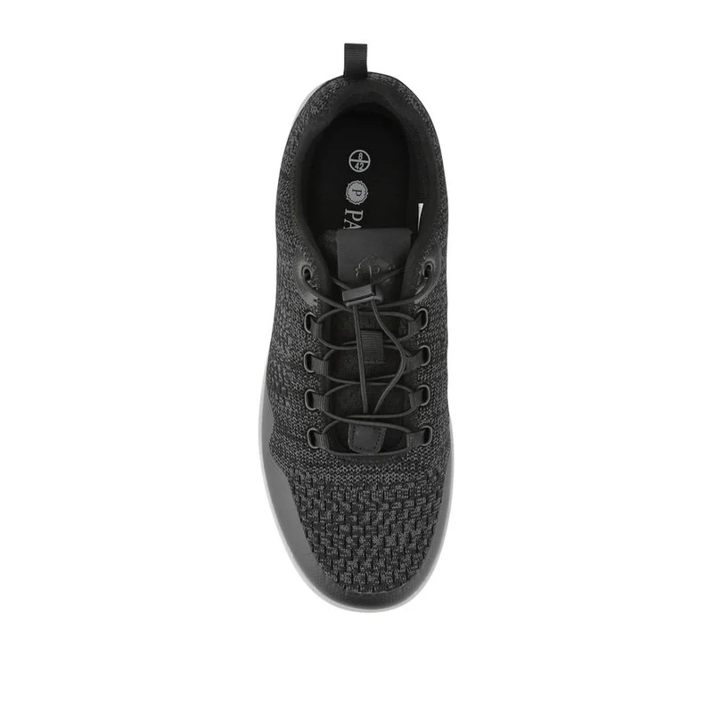 Bungee-Laced Memory Foam Shoes - BOJIE41027 / 327 404 - Black