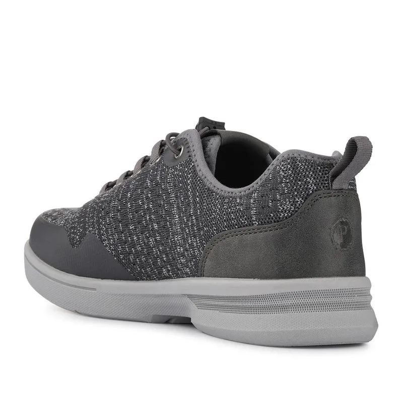 Bungee-Laced Memory Foam Shoes - BOJIE41027 / 327 404 - Grey