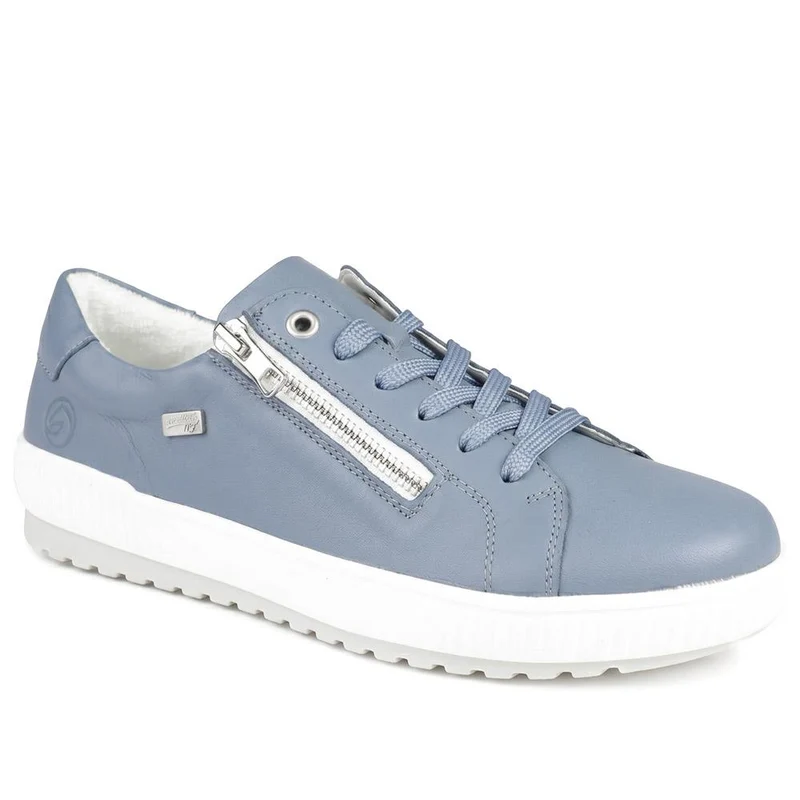 Remonte Leather Shower Resistant Trainers - DRS43504 / 328 687 - Denim